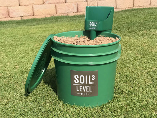 Level Mix in a 3 gallon bucket so you can buy a smaller amount