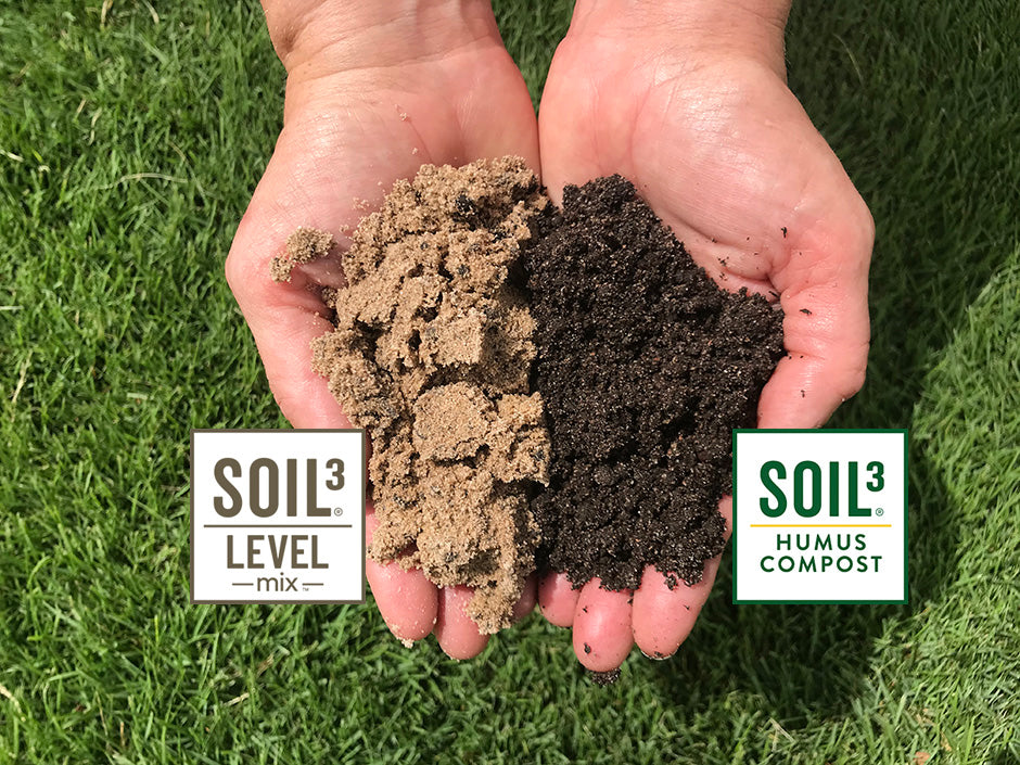 comparison of level mix and Soil3 compost