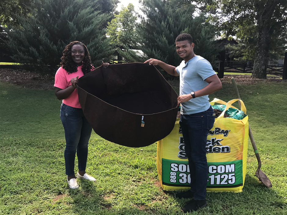 Soil³ Raised Garden Kit: 1 BigYellowBag of Veggie Mix + 2 Big Root Pouches (Delivered)