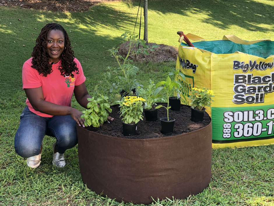 Soil³ Raised Garden Kit: 1 BigYellowBag of Veggie Mix + 2 Big Root Pouches (Delivered)