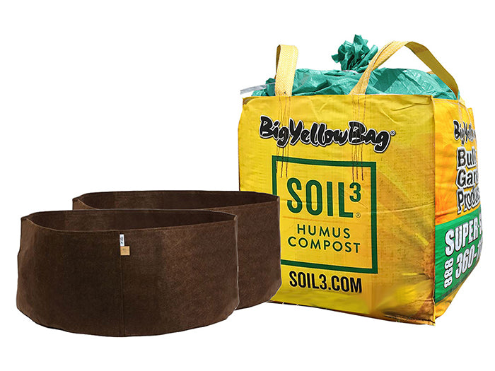 Soil3 BigYellowBag raised garden bed