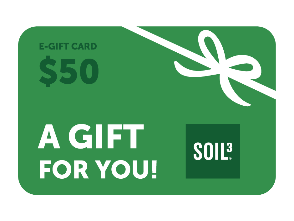 Soil³ Gift Cards